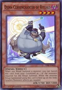 Djinn Cursenchanter of Rituals THSF-EN038 card from The Secret Forces
