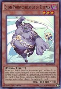 Djinn Prognosticator of Rituals THSF-EN039 card from The Secret Forces