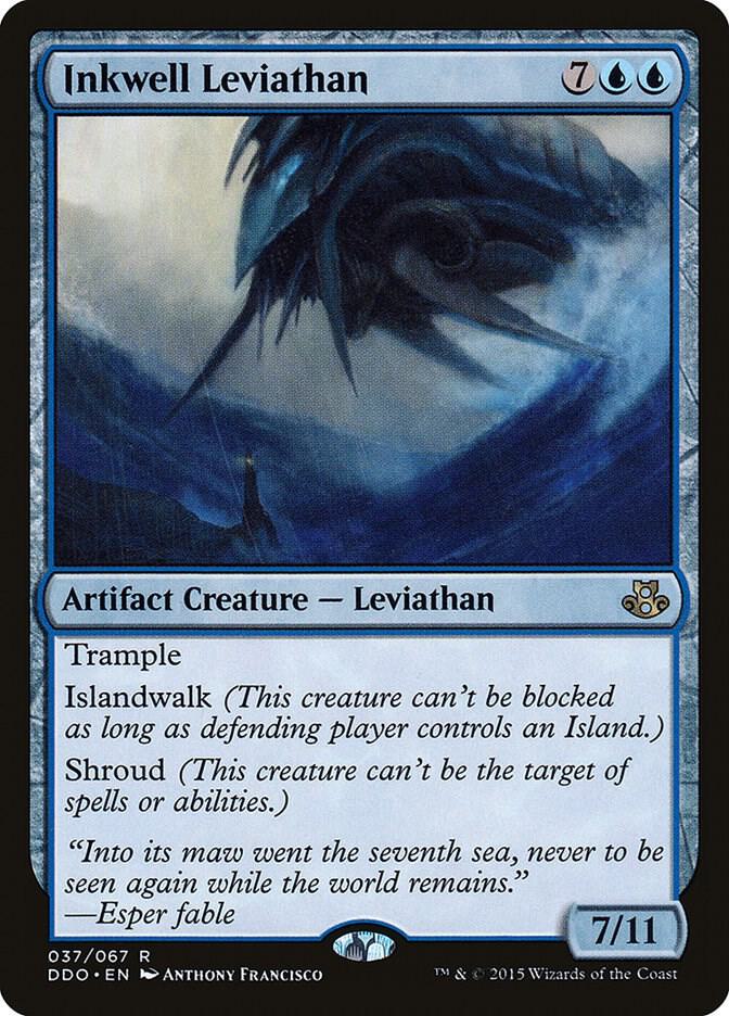 Inkwell Leviathan 37 card from Duel Decks: Elspeth vs. Kiora