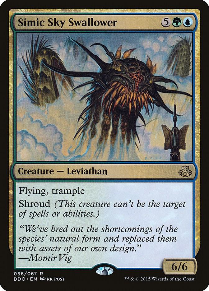 Simic Sky Swallower 56 card from Duel Decks: Elspeth vs. Kiora