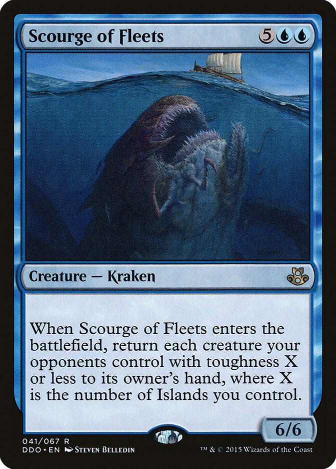 Scourge of Fleets 41 card from Duel Decks: Elspeth vs. Kiora