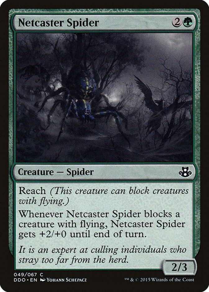 Netcaster Spider 49 card from Duel Decks: Elspeth vs. Kiora