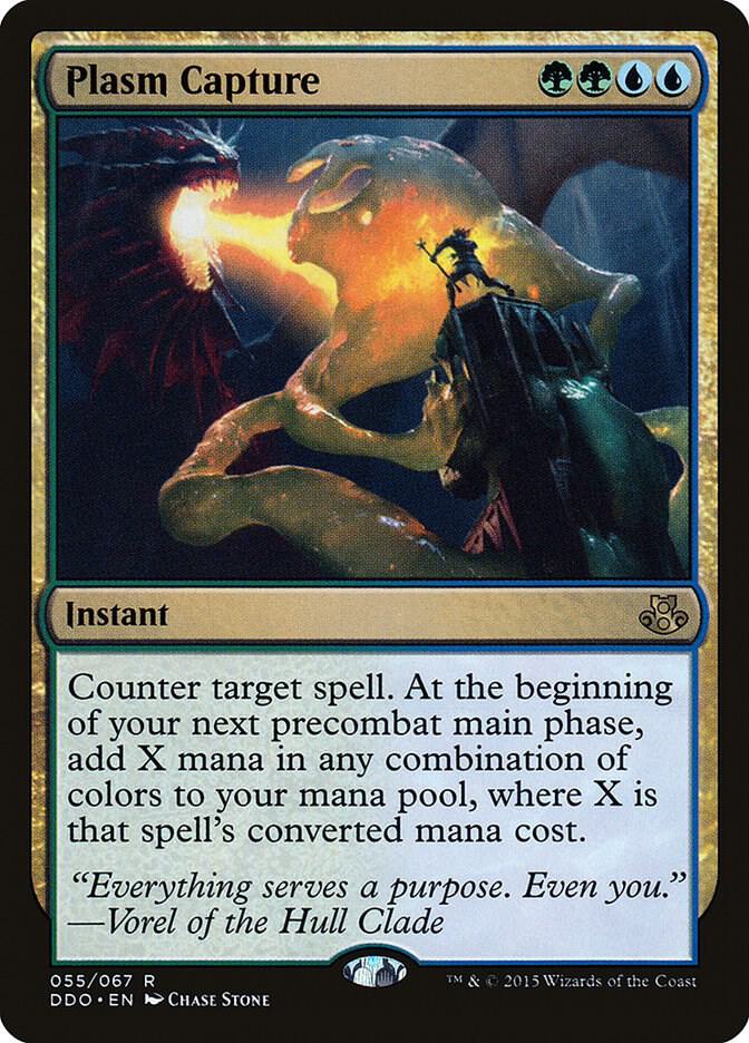 Plasm Capture 55 card from Duel Decks: Elspeth vs. Kiora