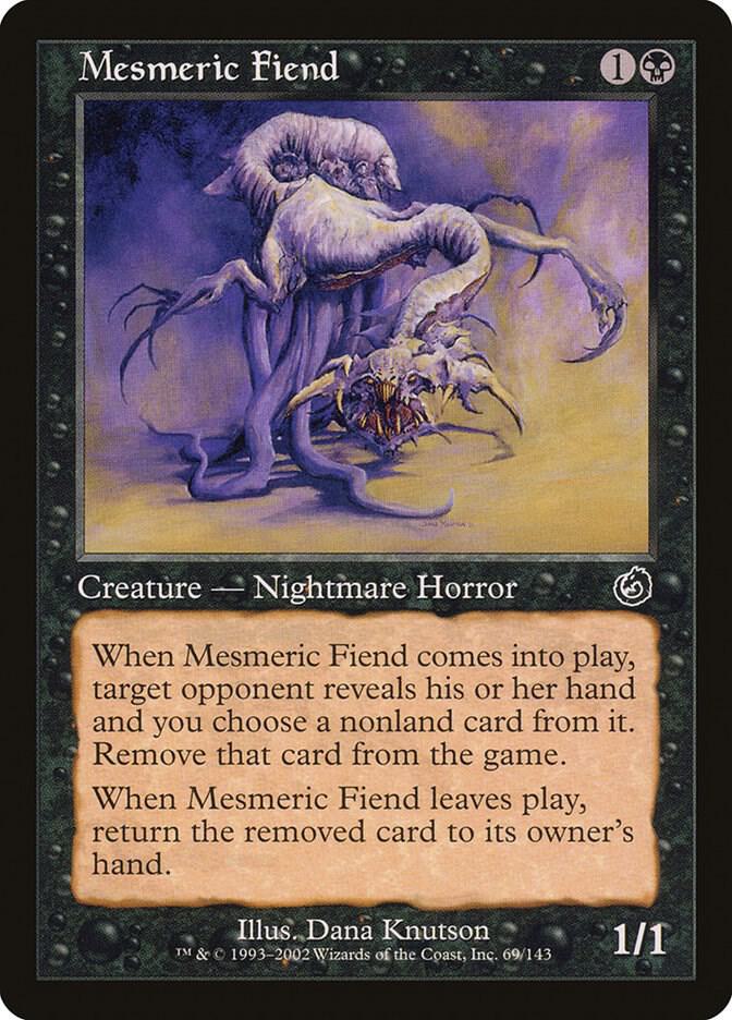 Mesmeric Fiend 69 card from Torment