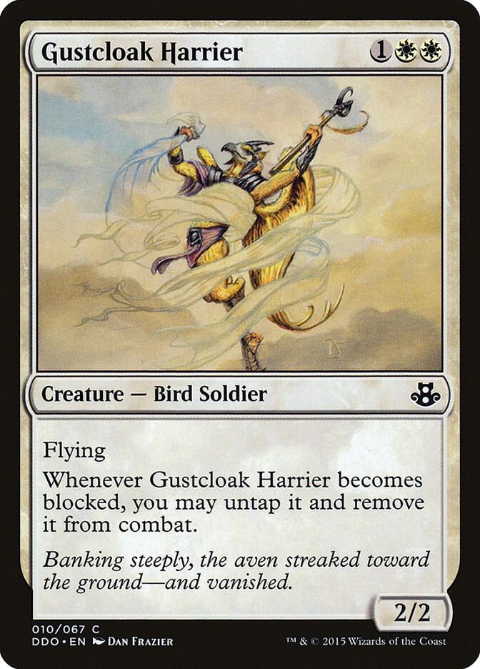 Gustcloak Harrier 10 card from Duel Decks: Elspeth vs. Kiora
