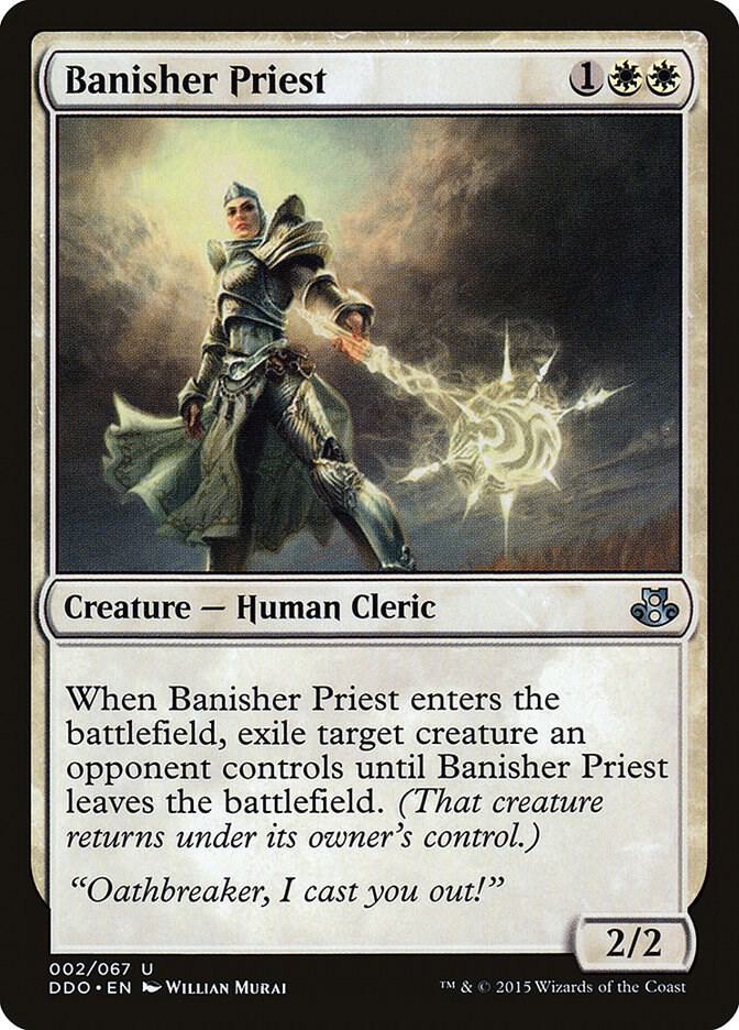 Banisher Priest 2 card from Duel Decks: Elspeth vs. Kiora