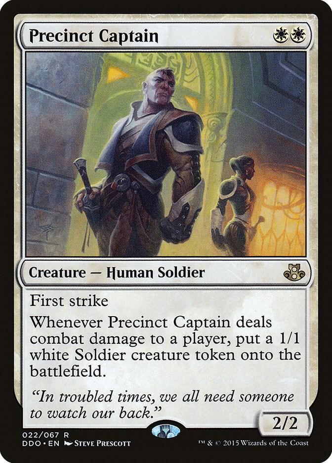 Precinct Captain 22 card from Duel Decks: Elspeth vs. Kiora