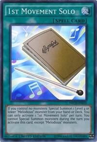 1st Movement Solo (SE) NECH-ENS10 card from The New Challengers