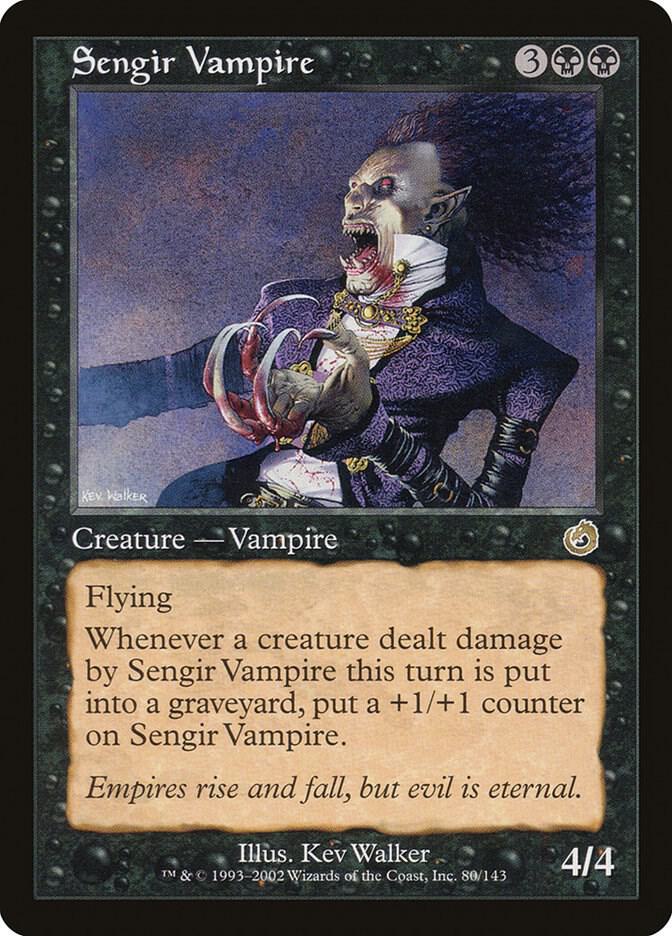 Sengir Vampire 80 card from Torment