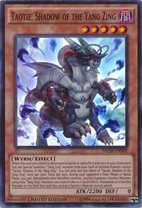 Taotie, Shadow of the Yang Zing (SE) NECH-ENS05 card from The New Challengers