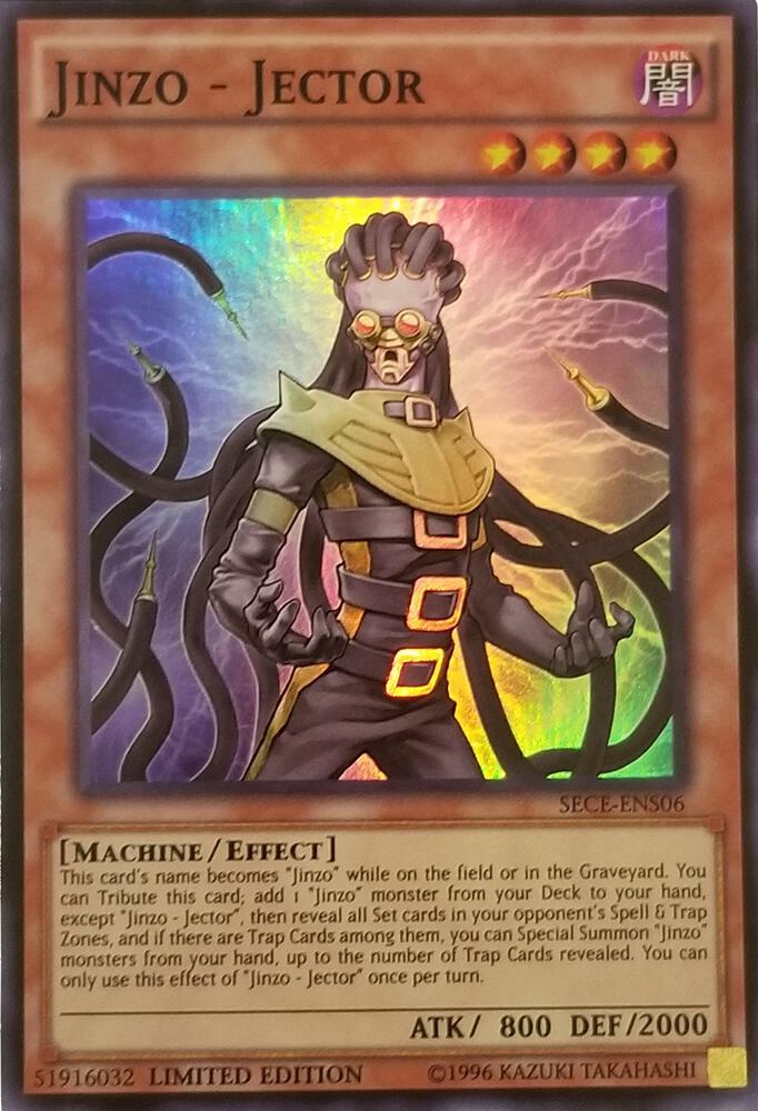 Jinzo - Jector (SE) SECE-ENS06 card from Secrets of Eternity