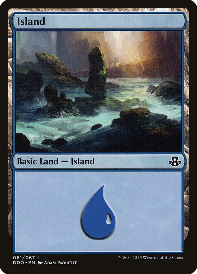 Island 61 card from Duel Decks: Elspeth vs. Kiora