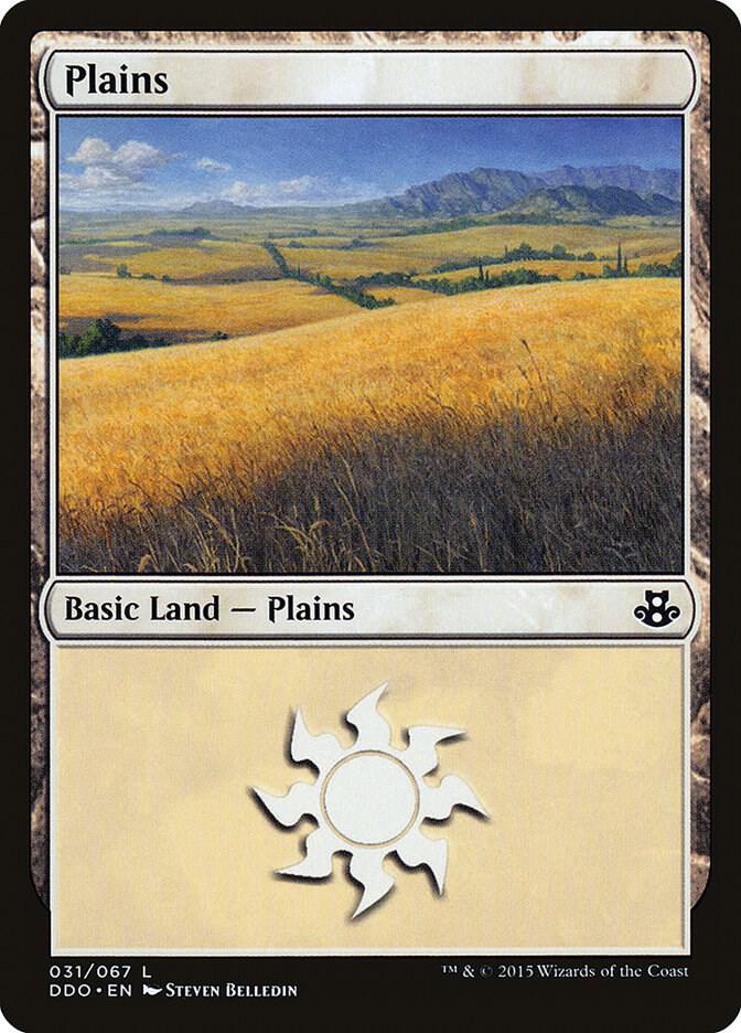 Plains 31 card from Duel Decks: Elspeth vs. Kiora