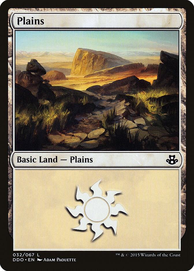 Plains 32 card from Duel Decks: Elspeth vs. Kiora