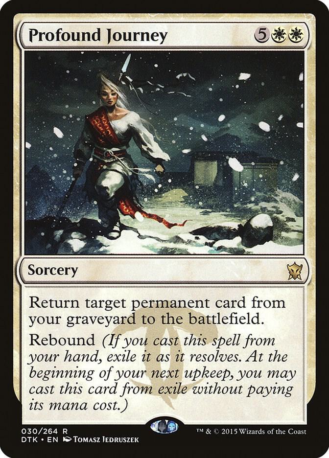 Profound Journey 30 card from Dragons of Tarkir