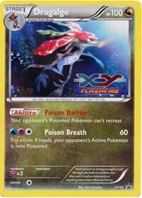 Dragalge (Prerelease) [Staff] XY10 card from XY Promos