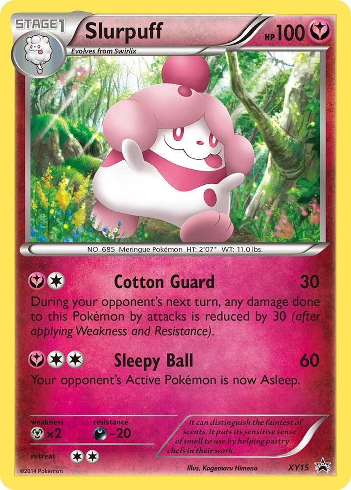 Slurpuff XY15 card from XY Promos