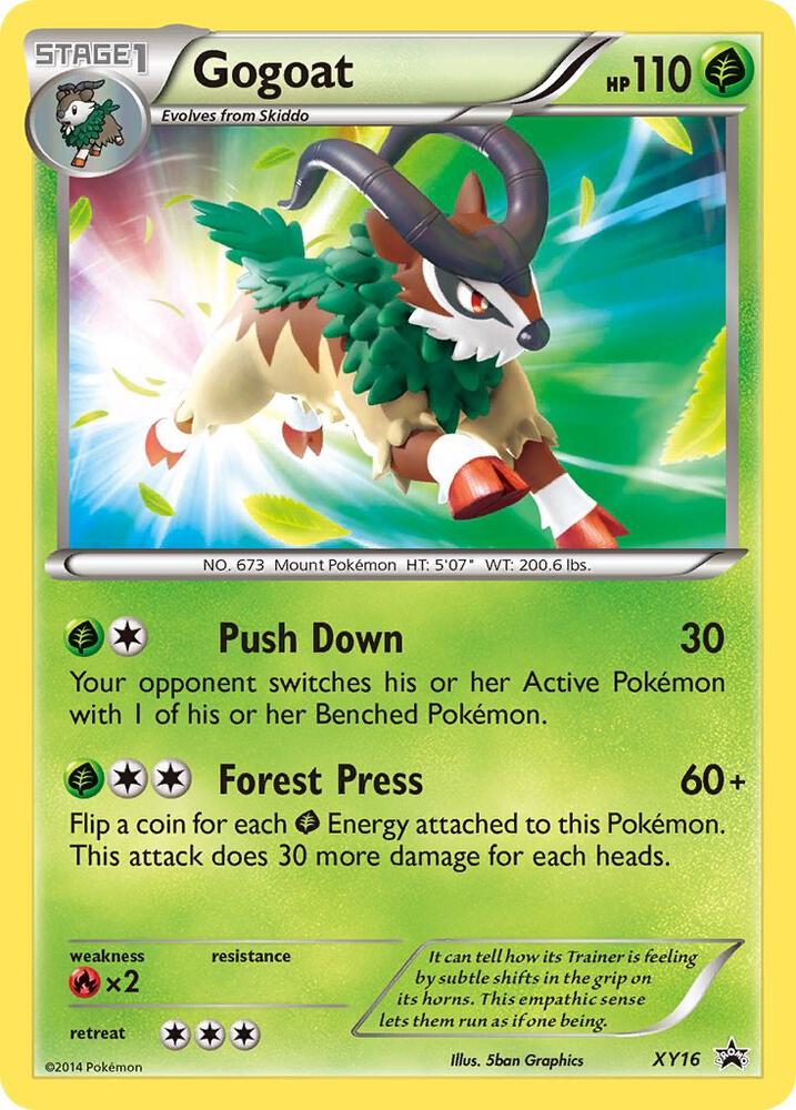 Gogoat XY16 card from XY Promos