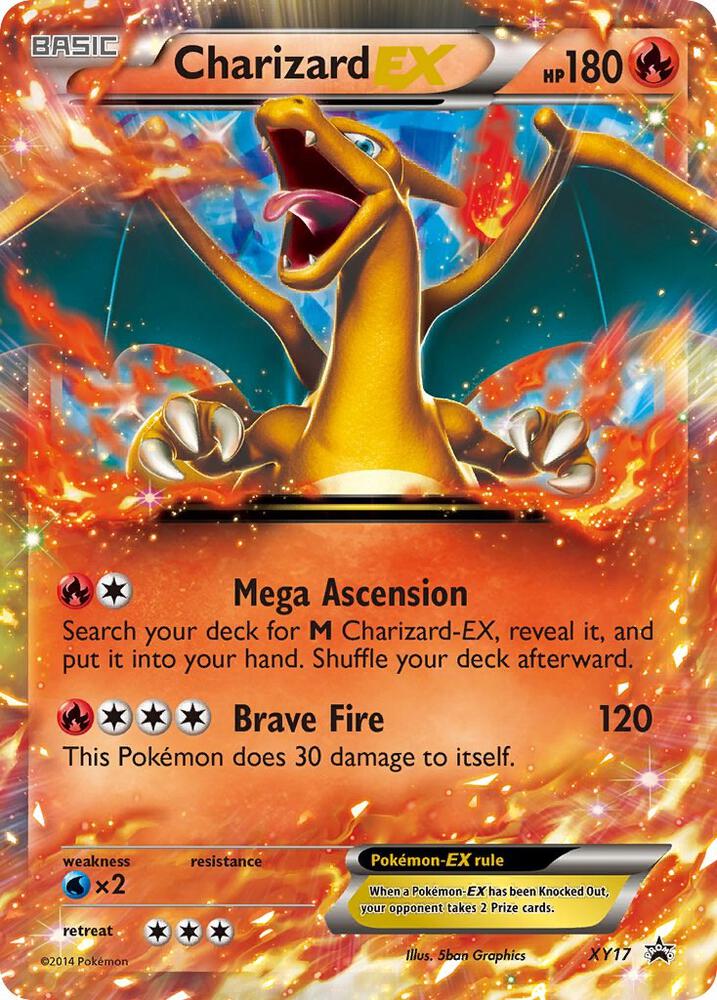 Charizard EX XY17 card from XY Promos