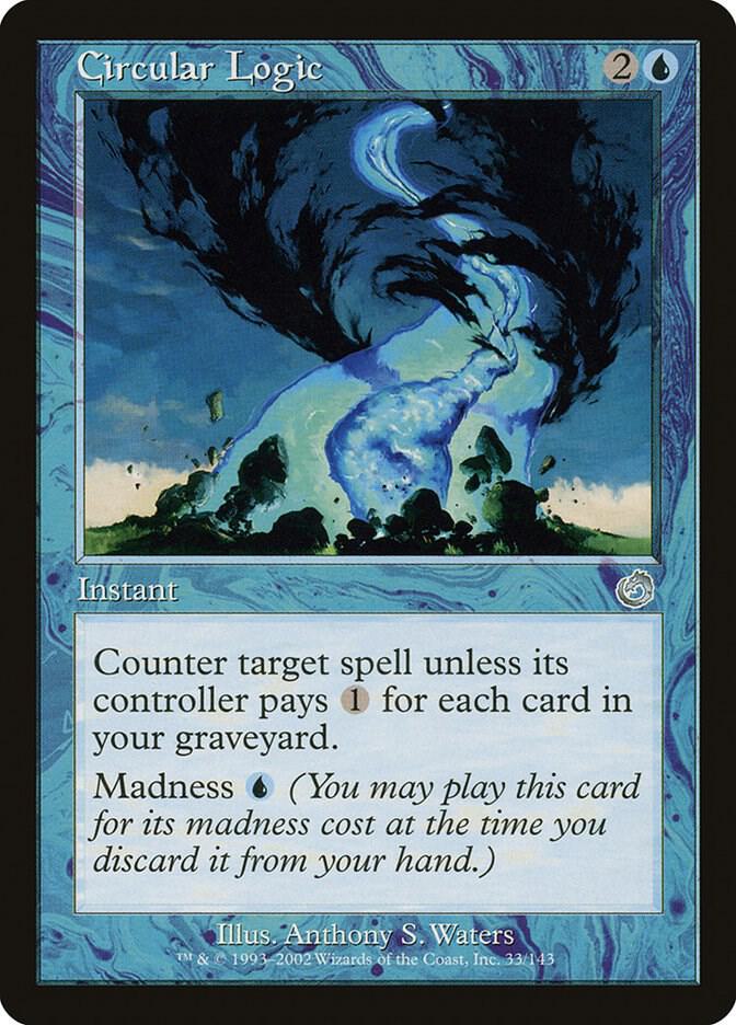 Circular Logic 33 card from Torment