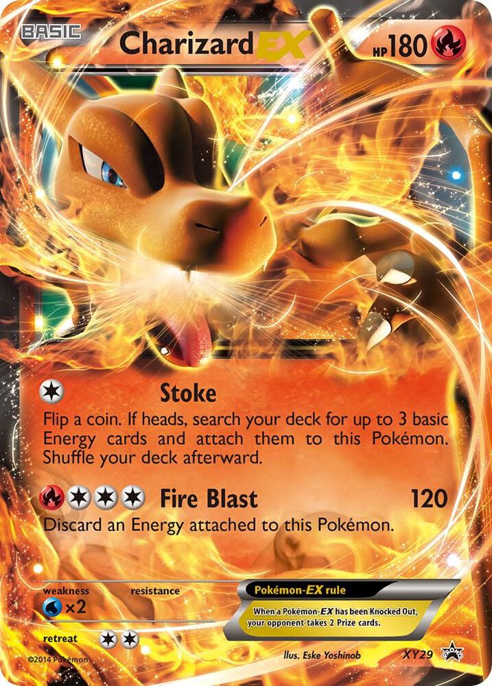 Charizard EX XY29 card from XY Promos