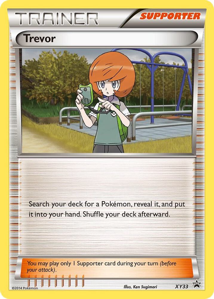 Trevor XY33 card from XY Promos