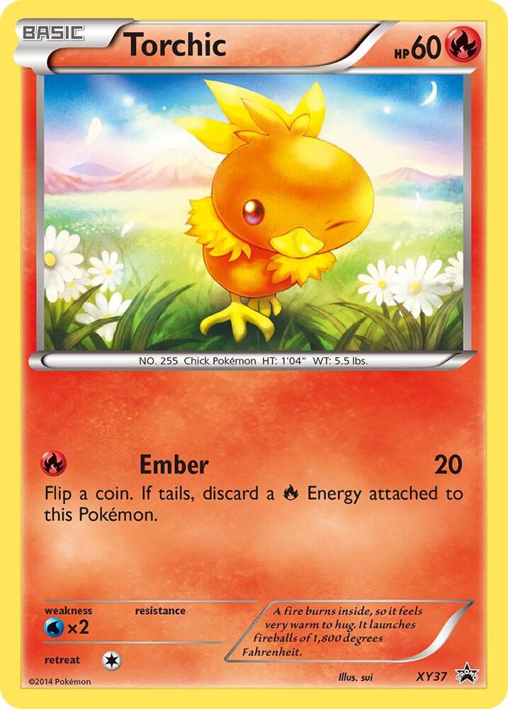 Torchic XY37 card from XY Promos