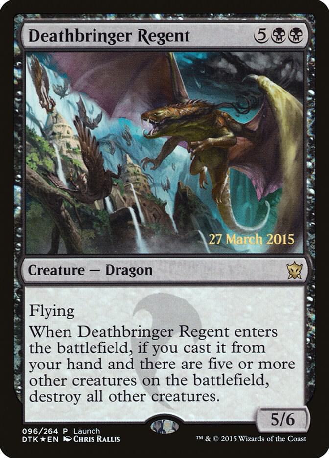 Deathbringer Regent 96 card from Launch Party & Release Event Promos