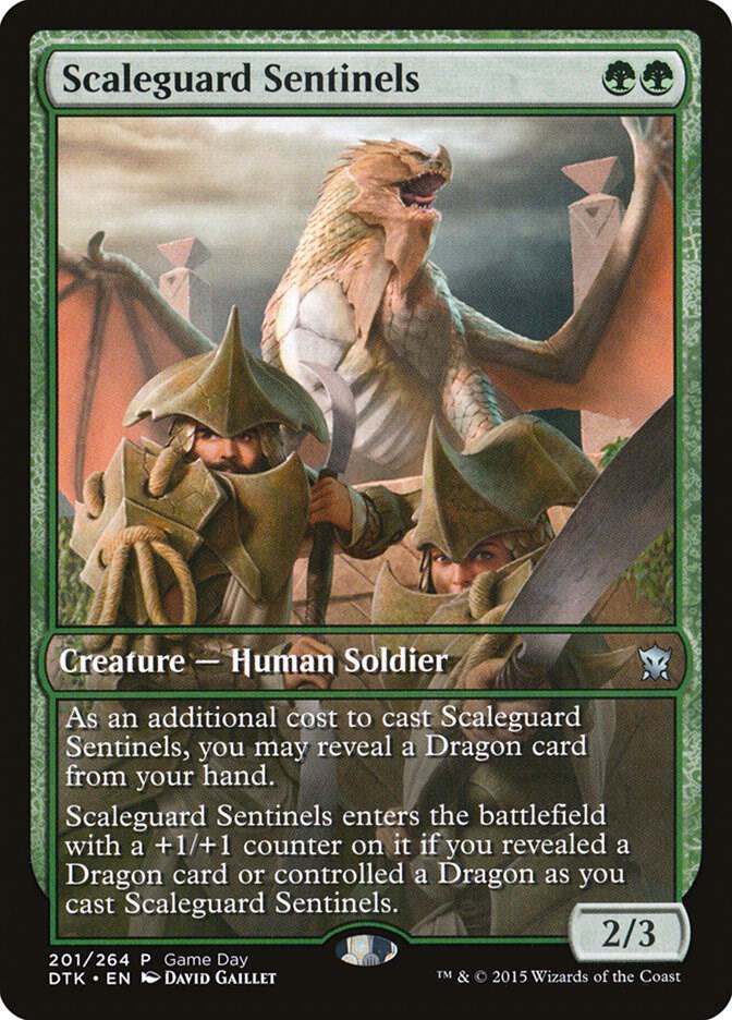 Scaleguard Sentinels 201 card from Game Day & Store Championship Promos