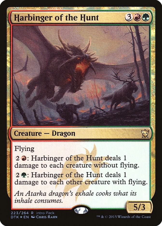 Harbinger of the Hunt 223 card from Unique and Miscellaneous Promos