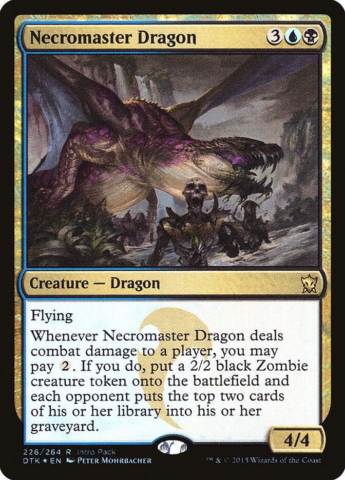 Necromaster Dragon 226 card from Unique and Miscellaneous Promos