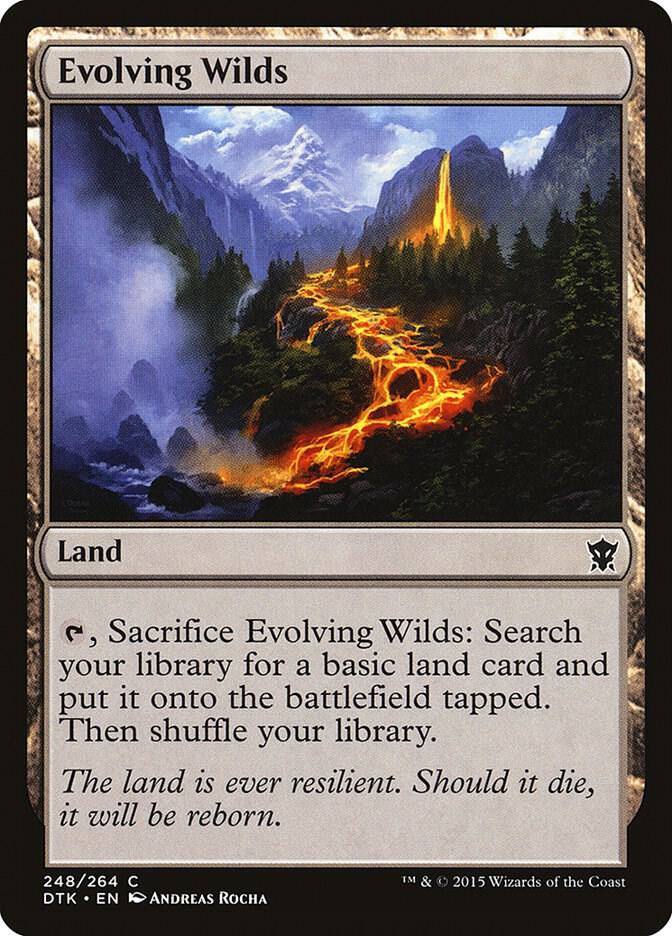 Evolving Wilds 248 card from Dragons of Tarkir