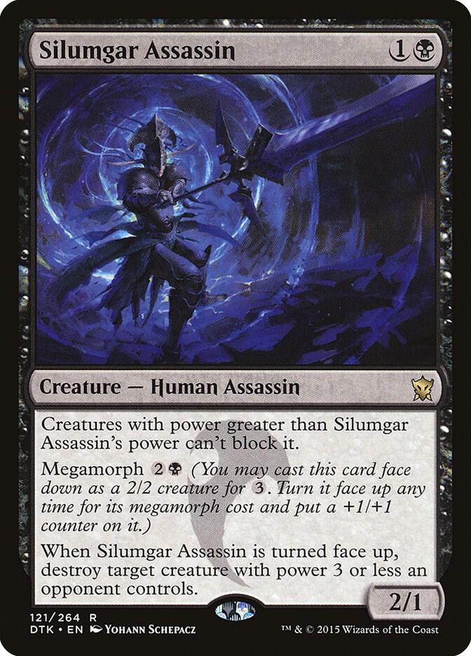 Silumgar Assassin 121 card from Dragons of Tarkir