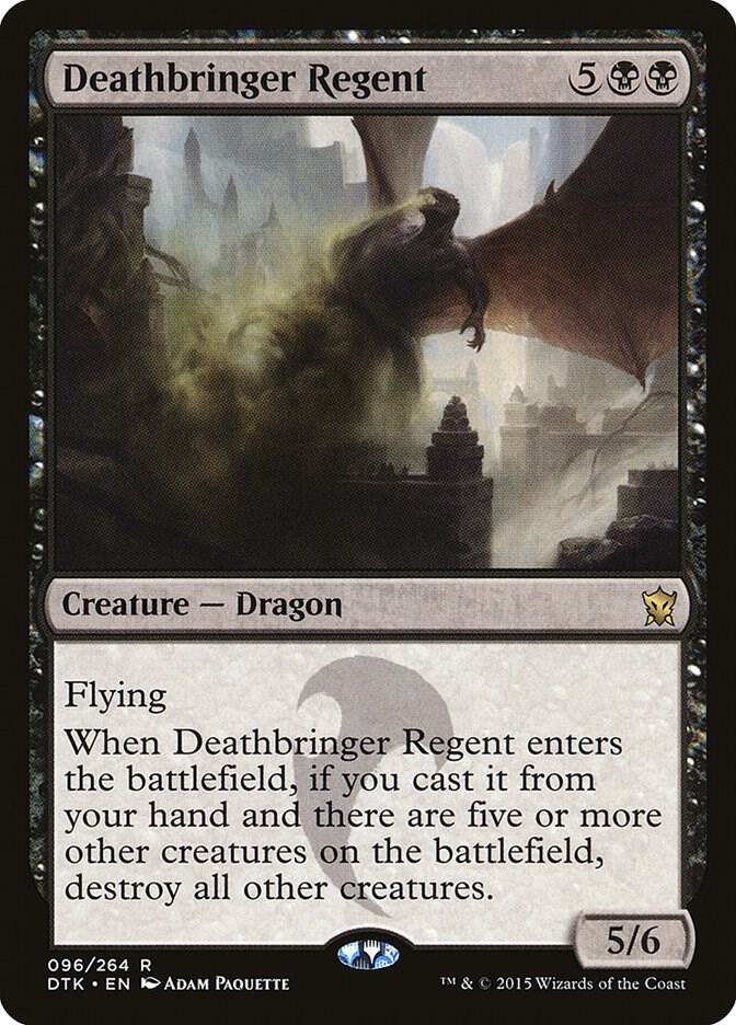 Deathbringer Regent 96 card from Dragons of Tarkir