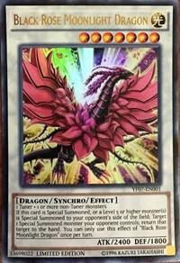 Black Rose Moonlight Dragon YF07-EN001 card from Yu-Gi-Oh! 5D's Manga Promotional Cards