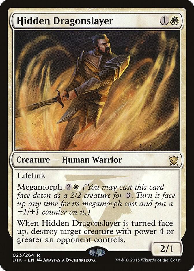 Hidden Dragonslayer 23 card from Dragons of Tarkir