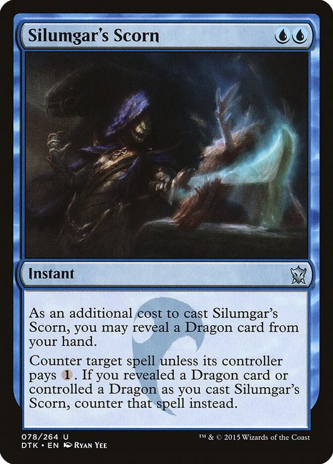 Silumgar's Scorn 78 card from Dragons of Tarkir