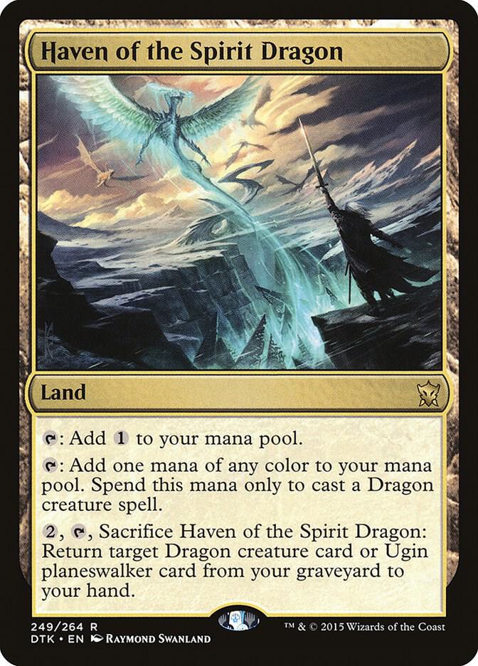 Haven of the Spirit Dragon 249 card from Dragons of Tarkir