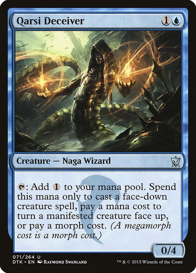Qarsi Deceiver 71 card from Dragons of Tarkir