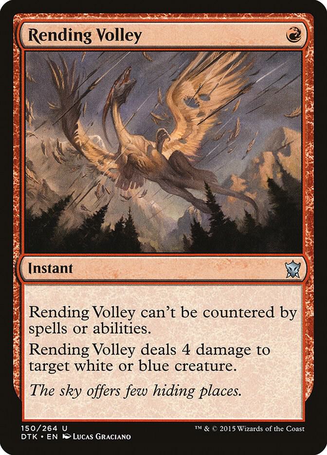 Rending Volley 150 card from Dragons of Tarkir