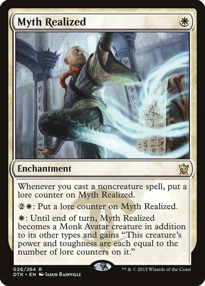 Myth Realized 26 card from Dragons of Tarkir