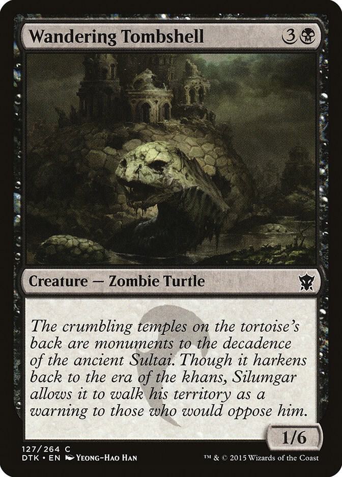 Wandering Tombshell 127 card from Dragons of Tarkir