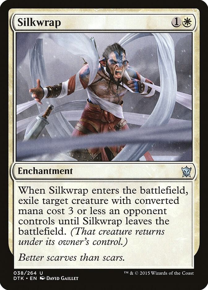 Silkwrap 38 card from Dragons of Tarkir