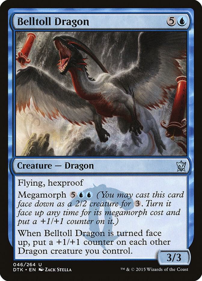 Belltoll Dragon 46 card from Dragons of Tarkir