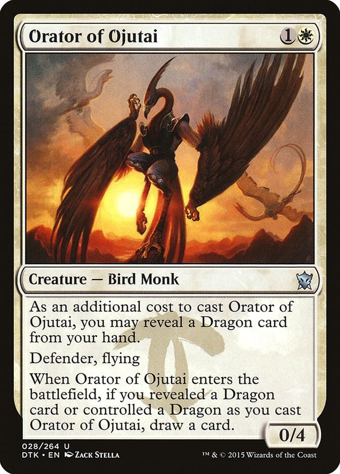 Orator of Ojutai 28 card from Dragons of Tarkir
