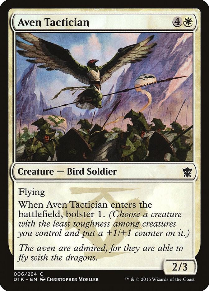 Aven Tactician 6 card from Dragons of Tarkir