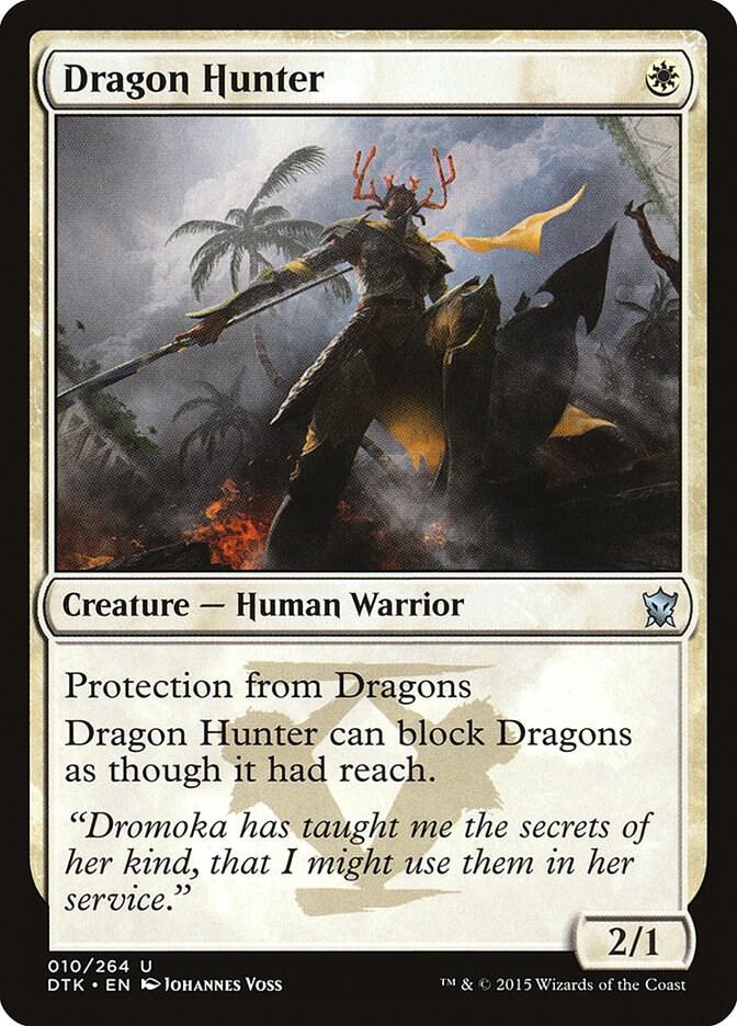 Dragon Hunter 10 card from Dragons of Tarkir