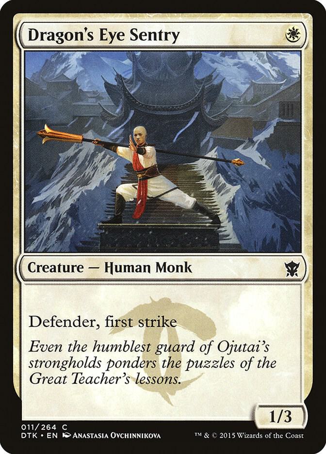 Dragon's Eye Sentry 11 card from Dragons of Tarkir