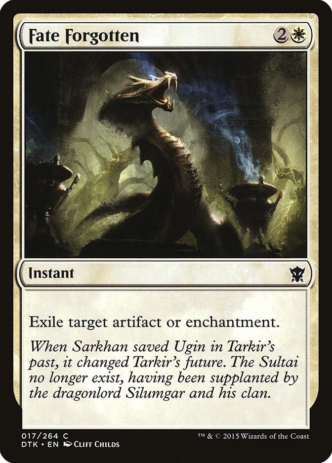 Fate Forgotten 17 card from Dragons of Tarkir