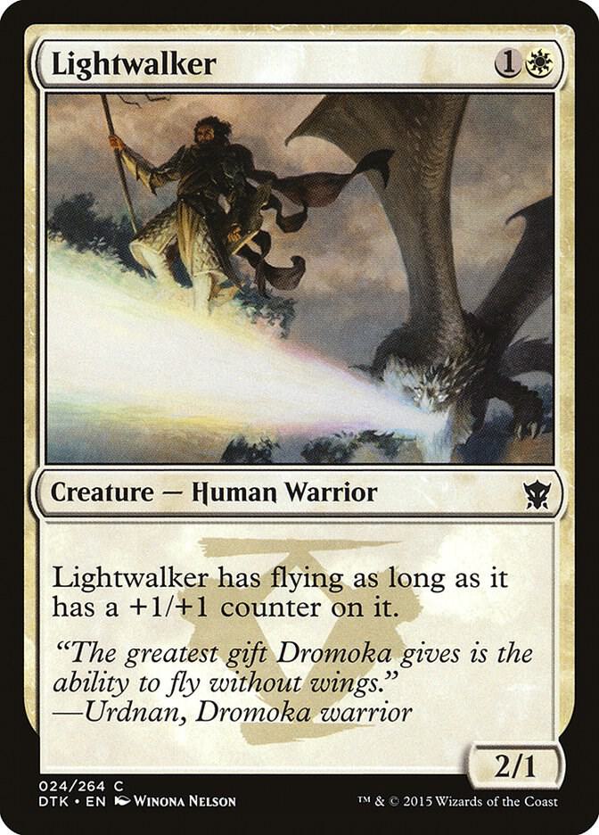 Lightwalker 24 card from Dragons of Tarkir